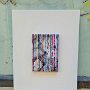 Coloured lines 43 2024, 23x18, Acryl-Lack auf LW,  € 89
